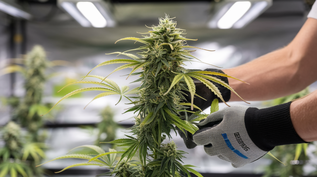 Cannabis Pflanze Beschneiden: Lollipopping, Defoliation und mehr